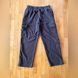 Garage Grey/Brown Cotton Cargo Sweats